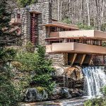 frenk loid rigte house on waterfalls