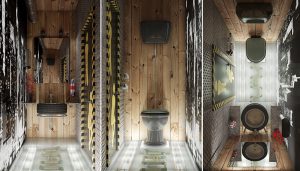 Industrial style interior