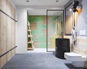 Industrial style interior