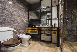 Industrial style interior